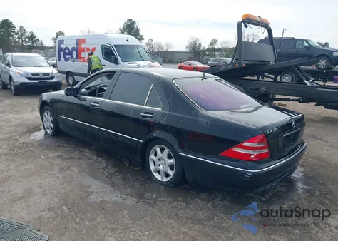 2002 Mercedes-Benz S 430 from USA, damaged, VIN WDBNG70J22A315378